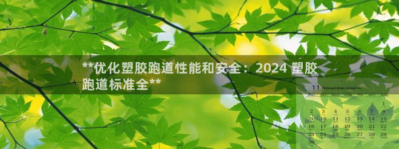 谈球吧是黑台子吗还是白台子好：**优化塑胶跑道性能和安全：2024 塑胶
跑道标准全**